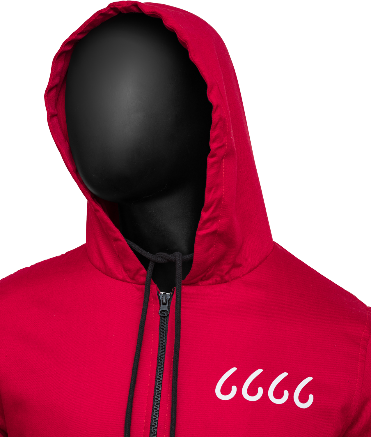 6666-Red-Cotton-Hooded-Jacket-For-Men's_1 6666 Red Cotton Hooded Jacket For Men's 1