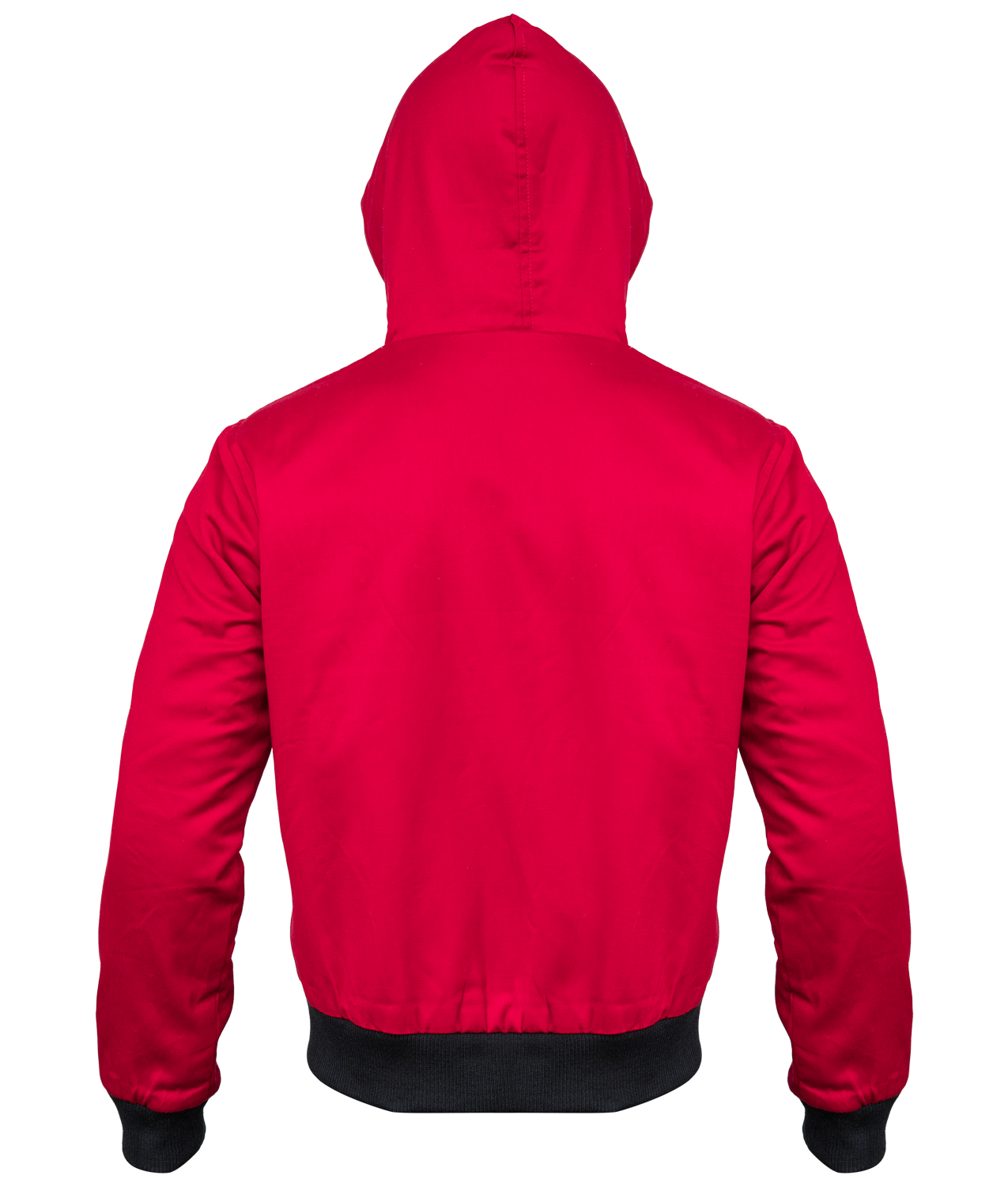 6666-Red-Cotton-Hooded-Jacket-For-Men's_9 6666 Red Cotton Hooded Jacket For Men's 9